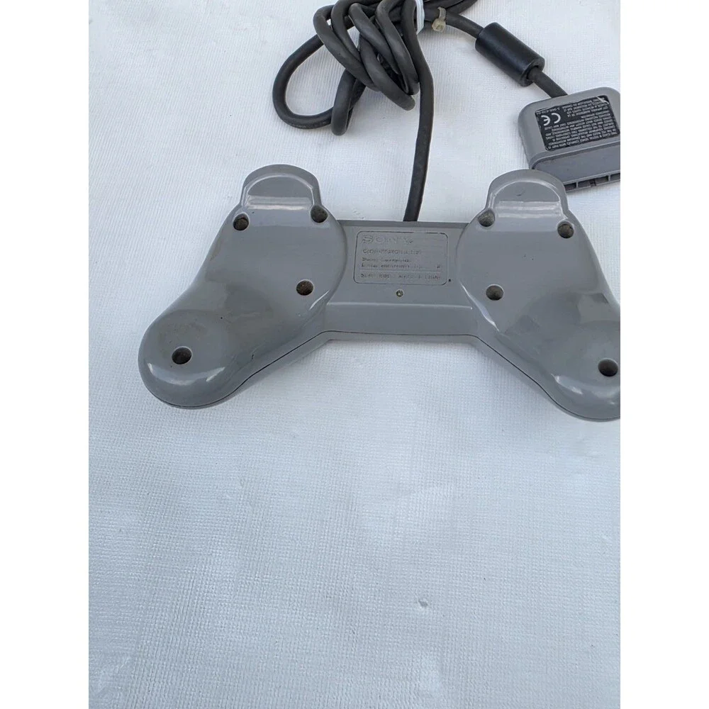 Sony PlayStation 1 PS1 Grey Controller SCPH-1080 Authentic OEM Original Tested
